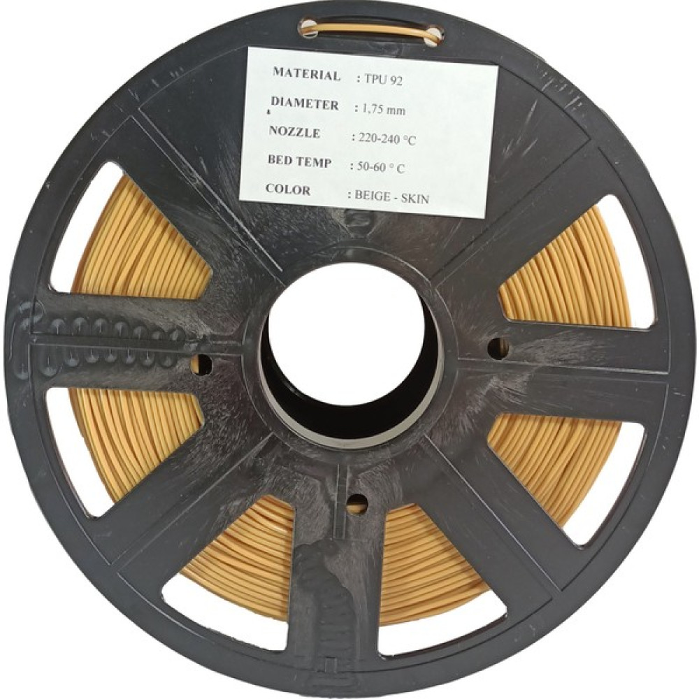 Sava Flex Tpu Esnek Filament 92A Krem Skin - Krem Rengi Filament Fiyatı
