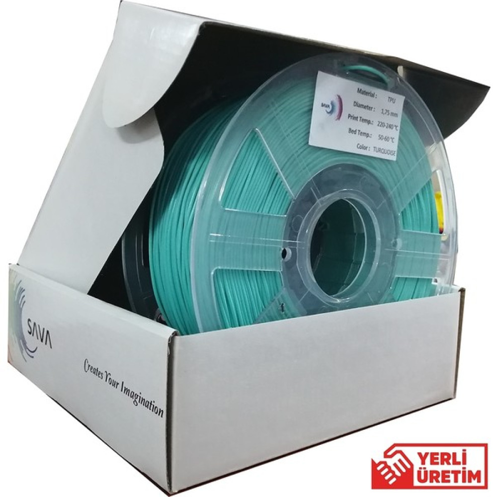 Sava Tpu 92A (Flex) Filament - 500 gr - Turkuaz Filament Fiyatı