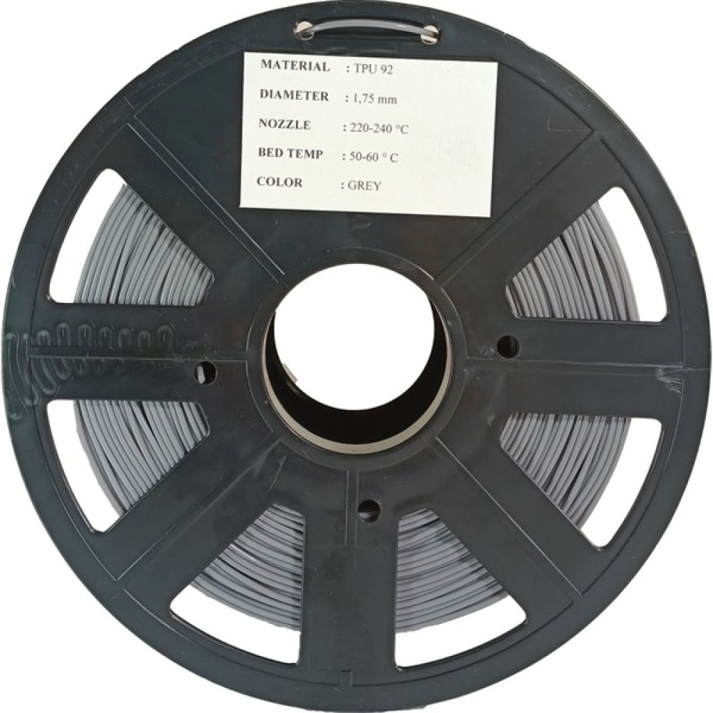 Sava Tpu (Flex) Esnek Filament - 1.75 mm Gri Filament Fiyatı
