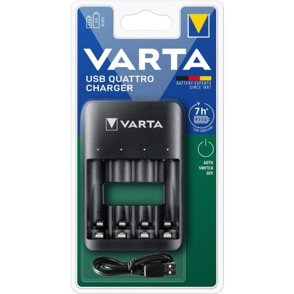 Sava-Varta 57652 USB Quottro Charger Pil Şarj Cihazı Şarj Cihazları & Kitler Fiyatı