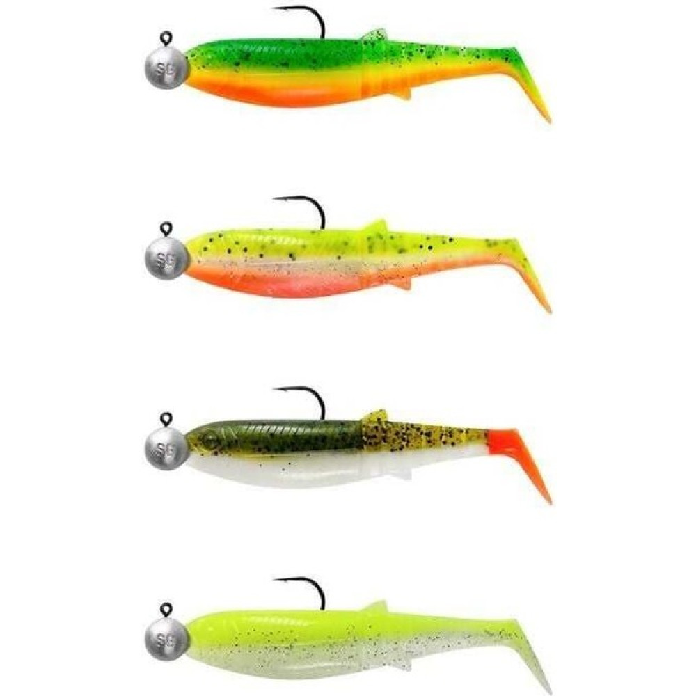 Savage Gear Cannibal Shad 12.5cm 20GR+12.5GR #5/0 Dark Water 4+4 Adet Sahte Balık Oto Boyaları Fiyatı