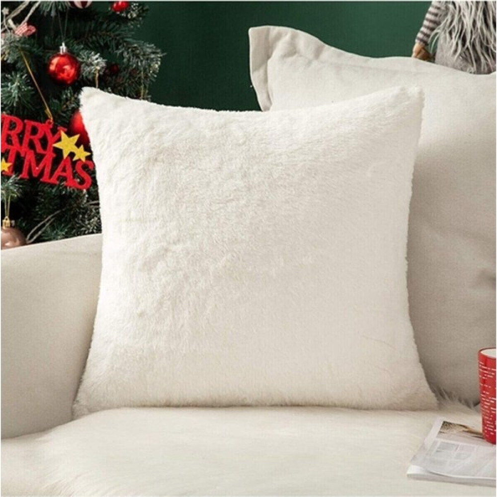 Savana Peluş Kırlent Kılıfı Fermuarlı Sırt Kısmı Krep Kumaş - 43 x 43 cm - Renkli Kırlent / Mobilya Yastığı Fiyatı