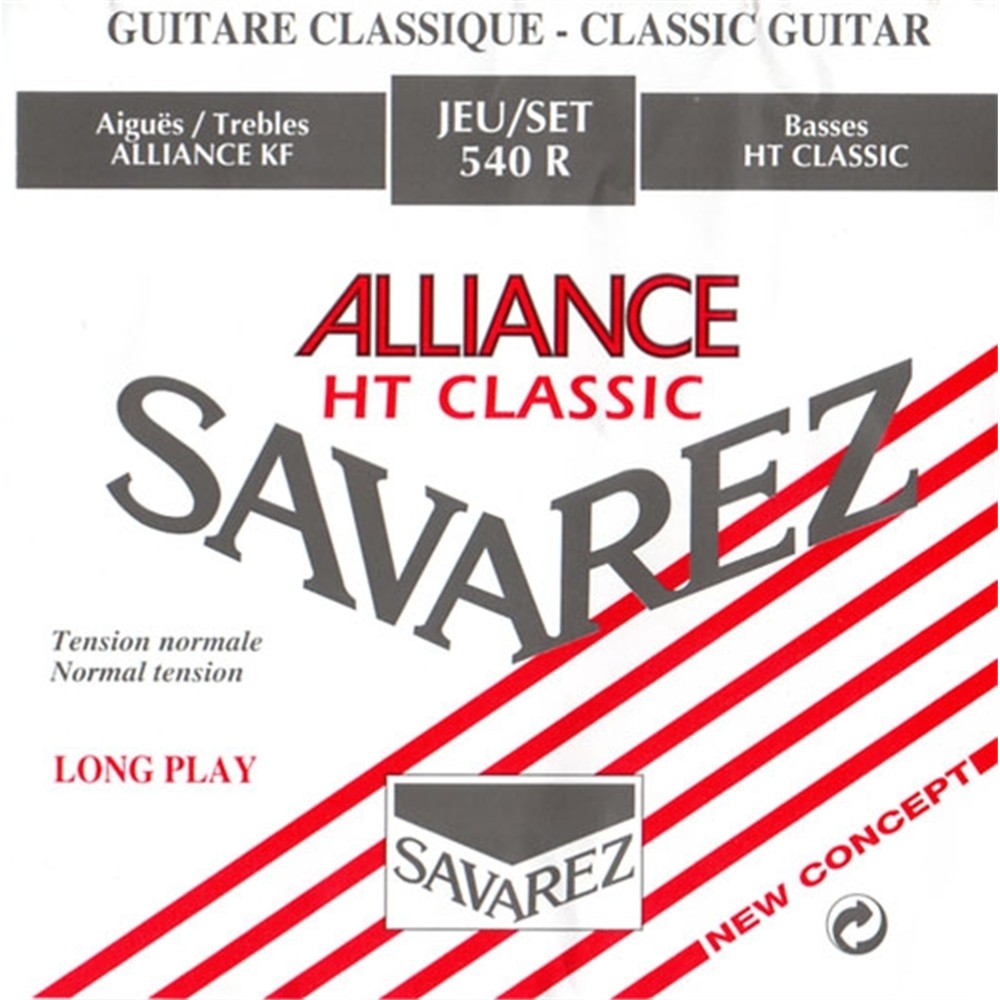 Savarez 540R Alliance Normal Tension Classic Rouge Klasik Gitar Teli Klasik Gitarlar Fiyatı