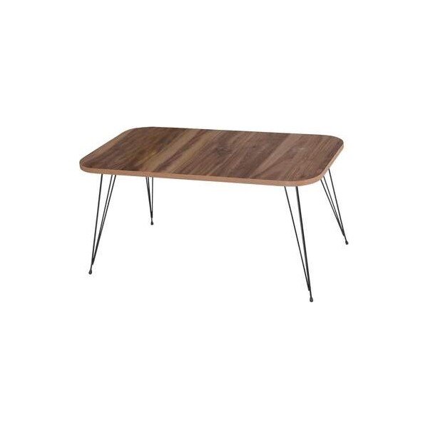 Savita Home Siyah Tel Orta Sehpa Elips - 90X50X43 cm - Ceviz Kare Orta Sehpa Fiyatı