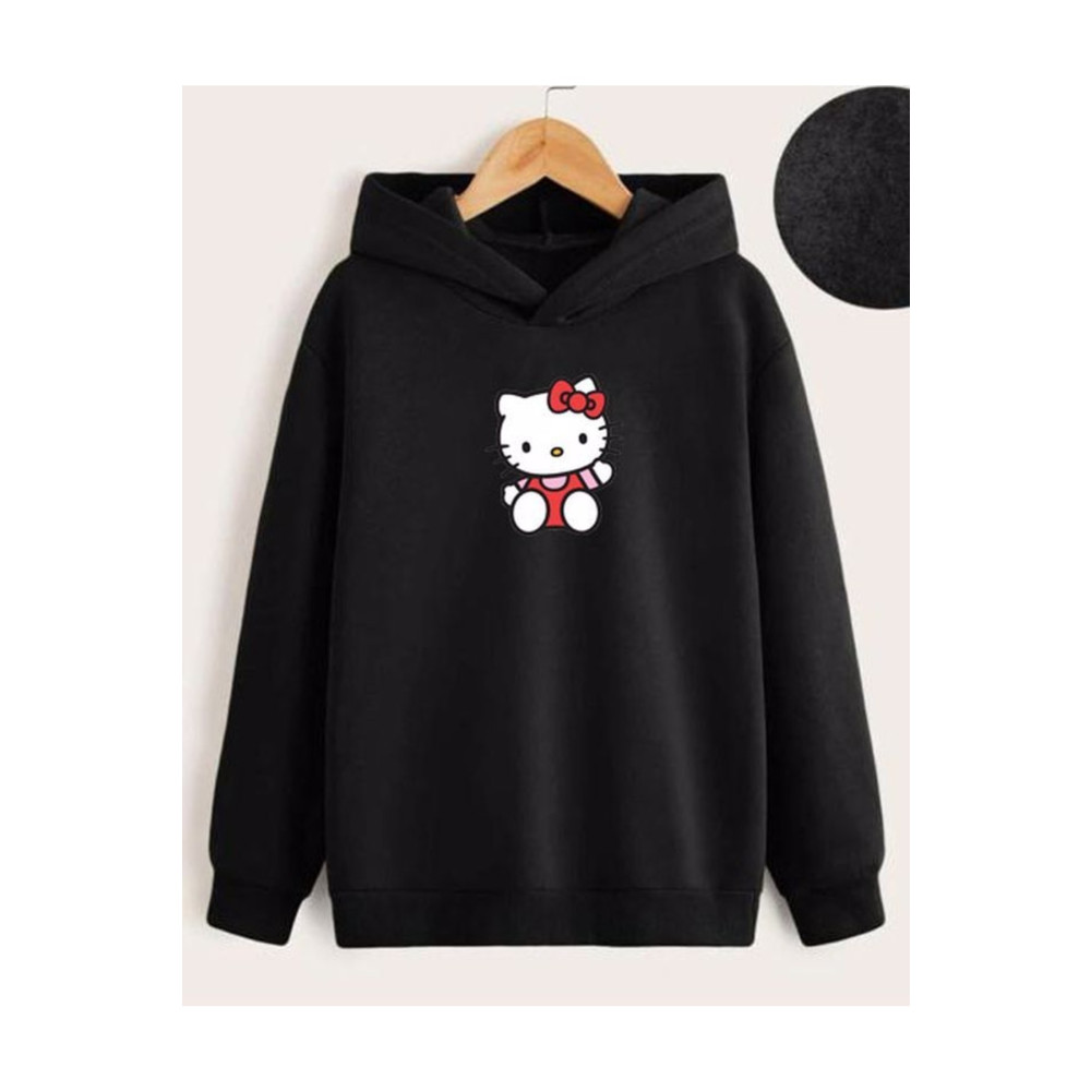 SAVO GİYİM Hello Kitty Baskılı Çocuk Kapşonlu Sweatshirt 5-6 Yaş Beden Bayan Sweatshirt Fiyatı