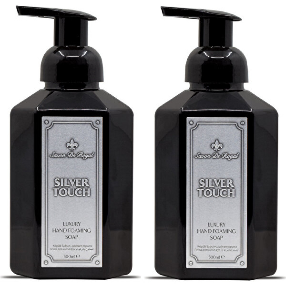 Savon De Royal Luxury Vegan Köpük Sabun Silver Touch 2 x 500 ml Sabunlar Fiyatı