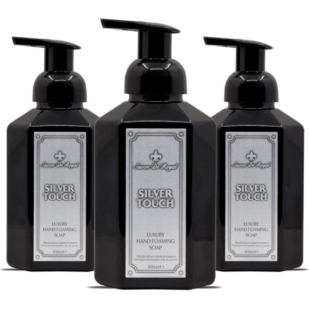 Savon De Royal Luxury Vegan Köpük Sabun Silver Touch 3 x 500 ml Sabunlar Fiyatı