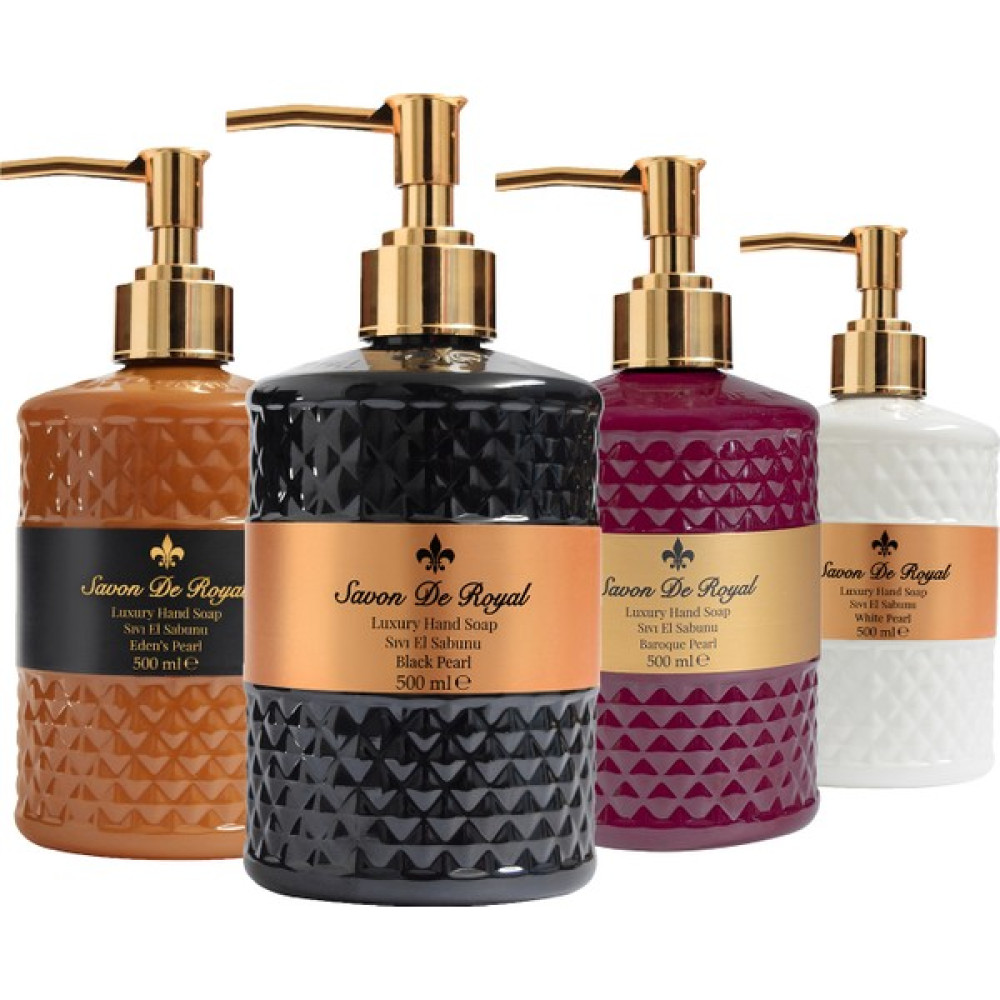 Savon De Royal Luxury Vegan Pearl Sıvı Sabun Karma Paket 4 x 500 ml Sabunlar Fiyatı
