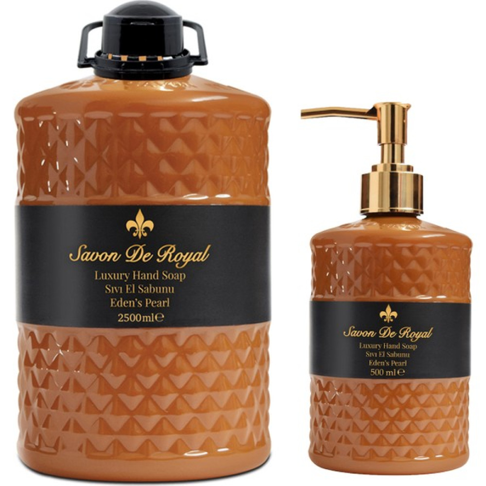 Savon De Royal Luxury Vegan Sıvı Sabun Eden's Pearl 2.5 lt & 500 ml Sabunlar Fiyatı