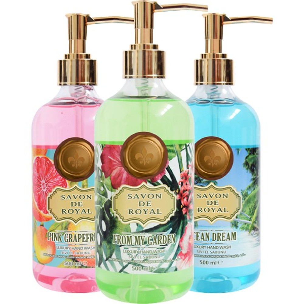 Savon De Royal Tropical Luxury Vegan Sıvı Sabun Karma Paket 3 x 500 ml Sabunlar Fiyatı