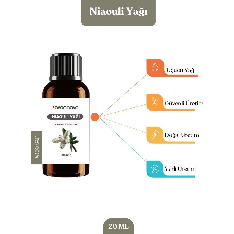 Savonnova %100 Saf Niaouli Uçucu Yağı – 20 ml | Cilt Bakımı |Aromaterapi |Hassas Bölge Koku Giderici Saf 20 Ml| Nioli Yağı Diğer Fiyatı