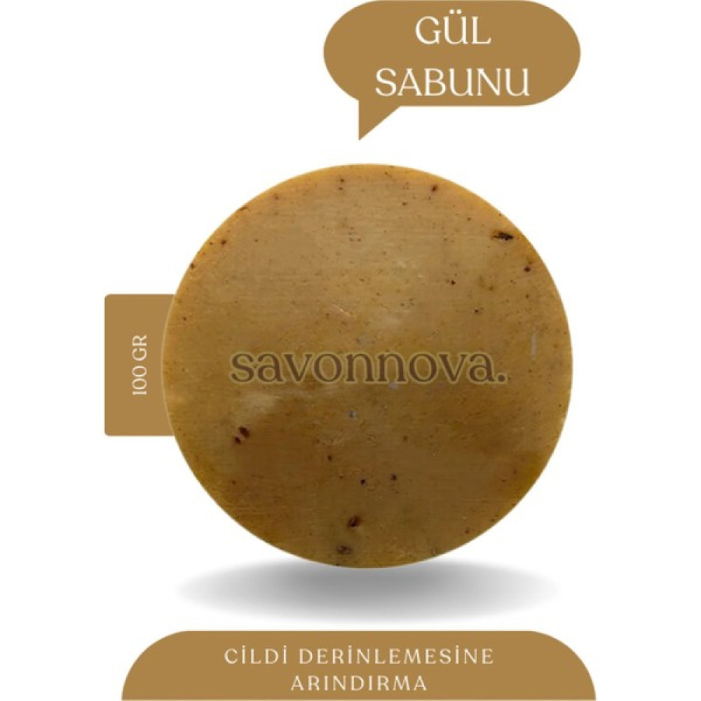Savonnova Doğal Gül Sabunu, Cildi Onarıcı, Yenileyici, Makyaj Temizliği Için Sabun 100 Gr Oto Boyaları Fiyatı
