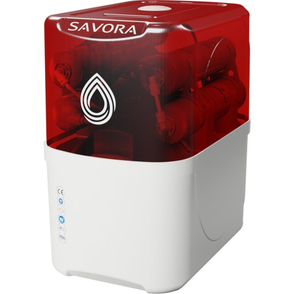SAVORA 14 Aşamalı 8 Lt. Çelik Tanklı Kapalı Kasa Pompalı Su Arıtma Cihazı Özel Sarım Membran Filtre Bahçe Makinesi Fiyatı