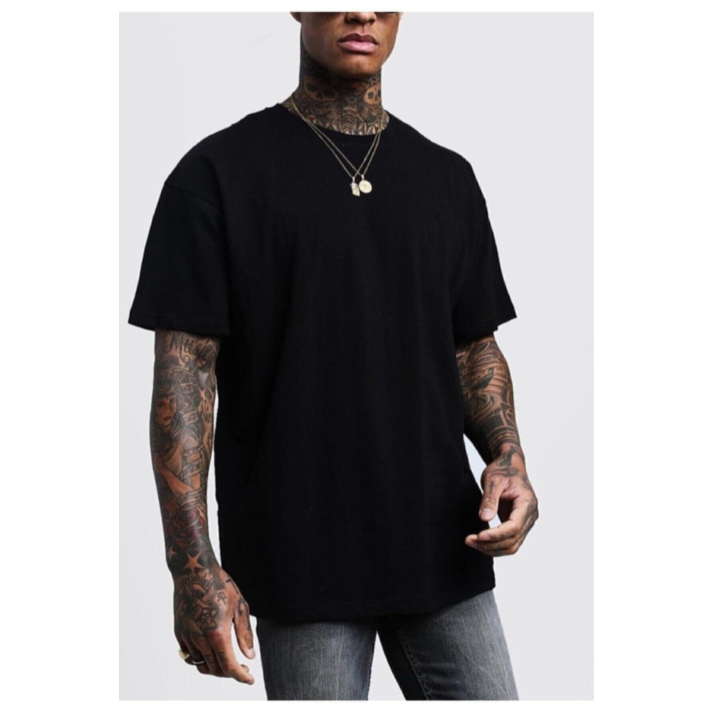 Saw Erkek Siyah T-shirt 5XL Beden Bayan T-shirt Fiyatı