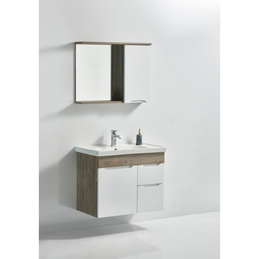 Saydam Mobilya Alfa 60 cm Banyo Dolabı Takımı Alt Üst - Beyaz Banyo Dolabı / Mobilyası Fiyatı