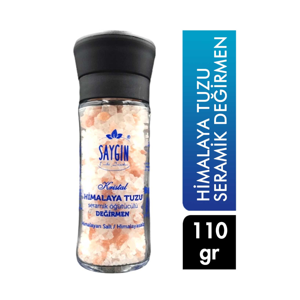 Saygın Himalaya Tuzu 110 g + Seramik Değirmen Tuz Fiyatı