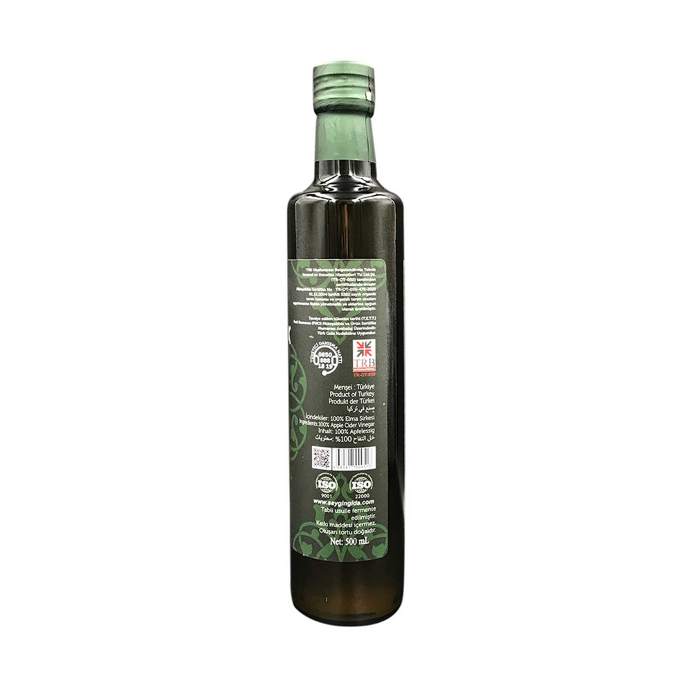 Saygın Organik Elma Sirkesi 500 ml