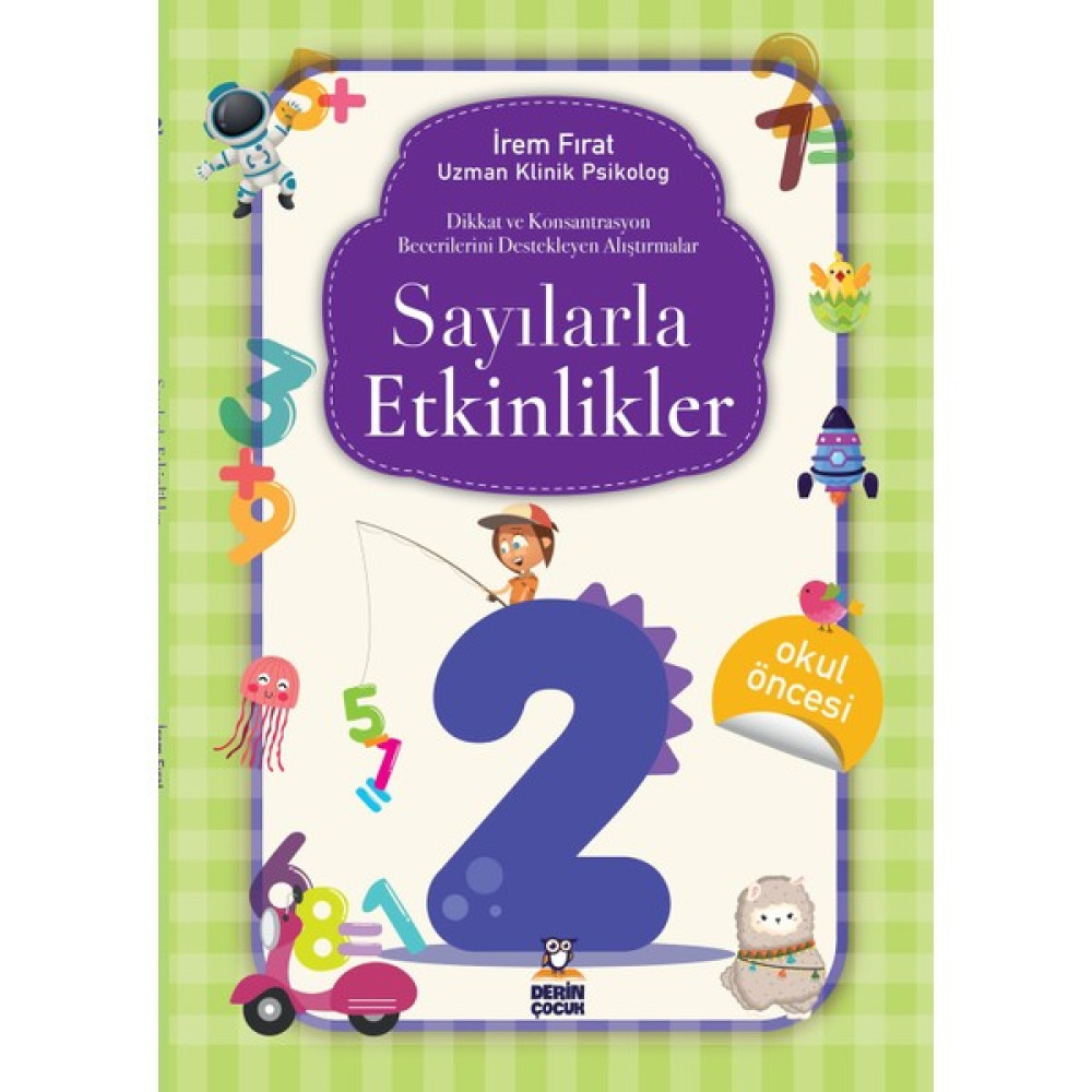 SAYILARLA ETKİNLİKLER 2 (3-6 yaş) Zihinsel Gelişim Kitapları Fiyatı