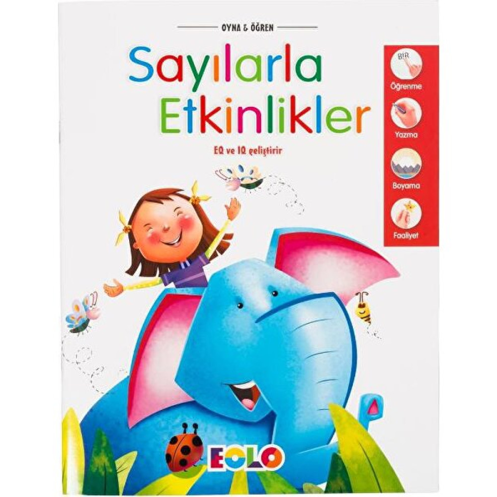 Sayılarla Etkinlikler Okul Öncesi Eğitici & Öğretici Kitaplar Fiyatı