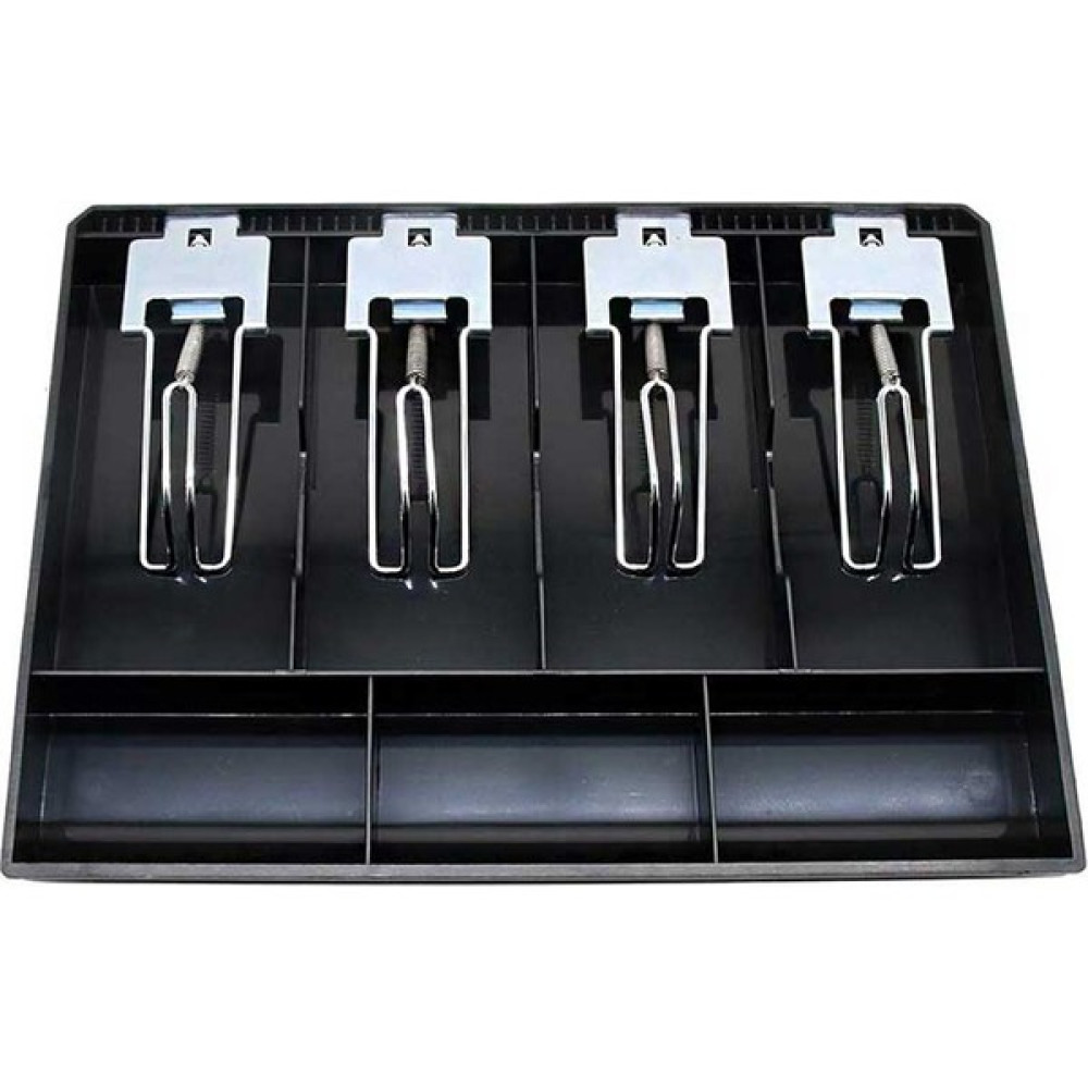 Saypos Plastik Çekmece Içi Para Düzenleyici 4 Banknot Bölmeli Para Çekmecesi Içi 32 x 24,5 x 3,5cm Yazarkasa Fiyatı