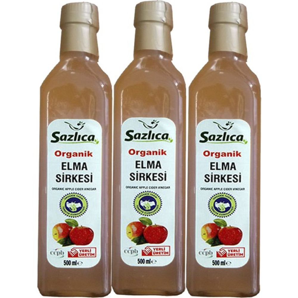 Sazlıca Elma Sirkesi 3'lü 500 ml - 1,5 lt Oto Boyaları Fiyatı