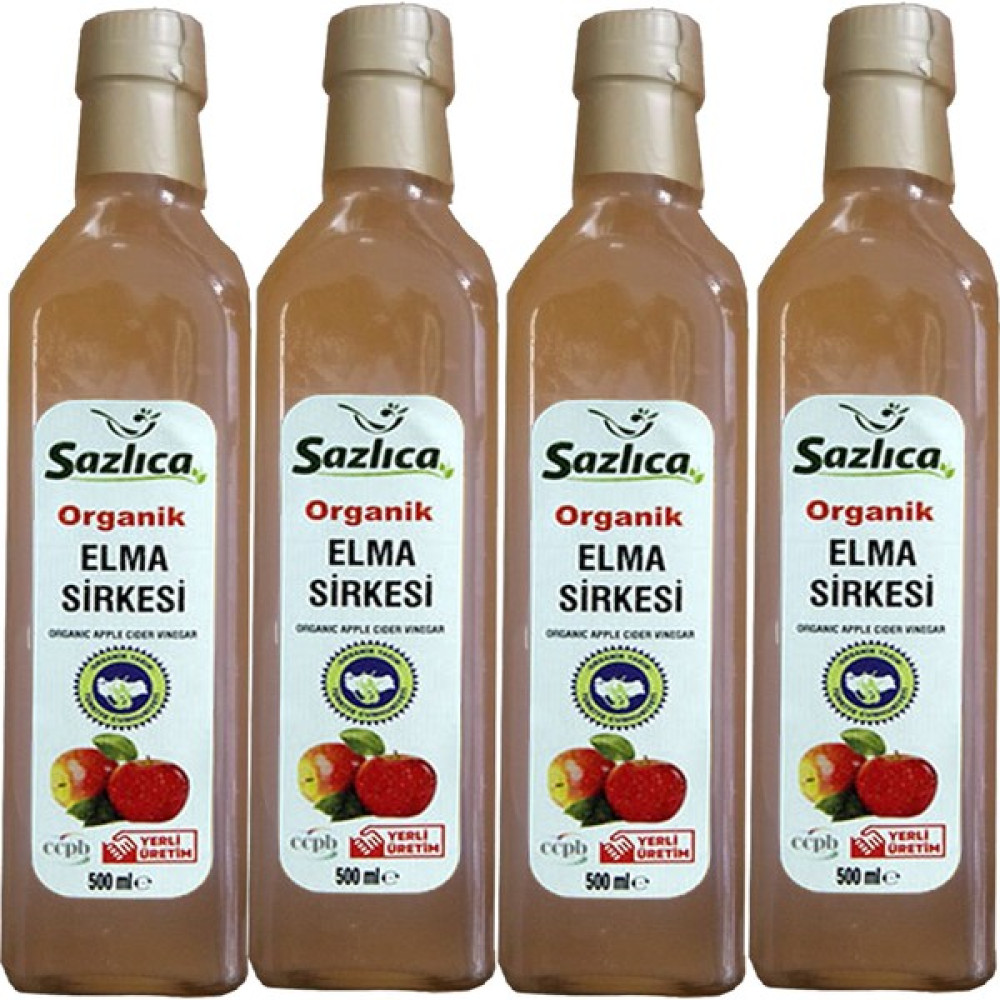 Sazlıca Elma Sirkesi 4'lü 500 ml - 2 lt Oto Boyaları Fiyatı