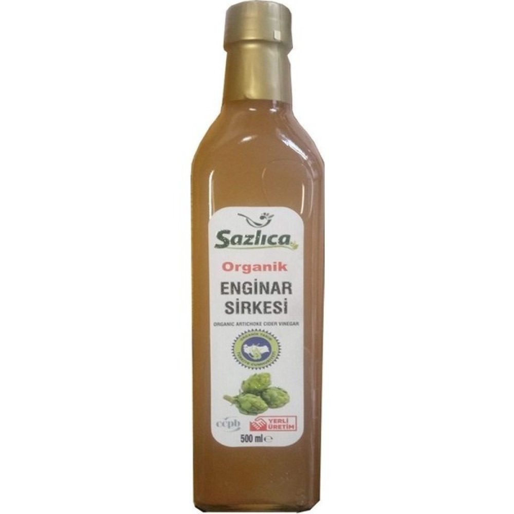 Sazlıca Organik Enginar Sirkesi 500 ml Sos Fiyatı