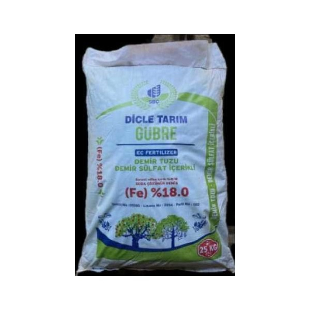SBC Akhenaton Sbç Gübre Demir Sülfat (Kara Boya) 25 kg Gübre Fiyatı