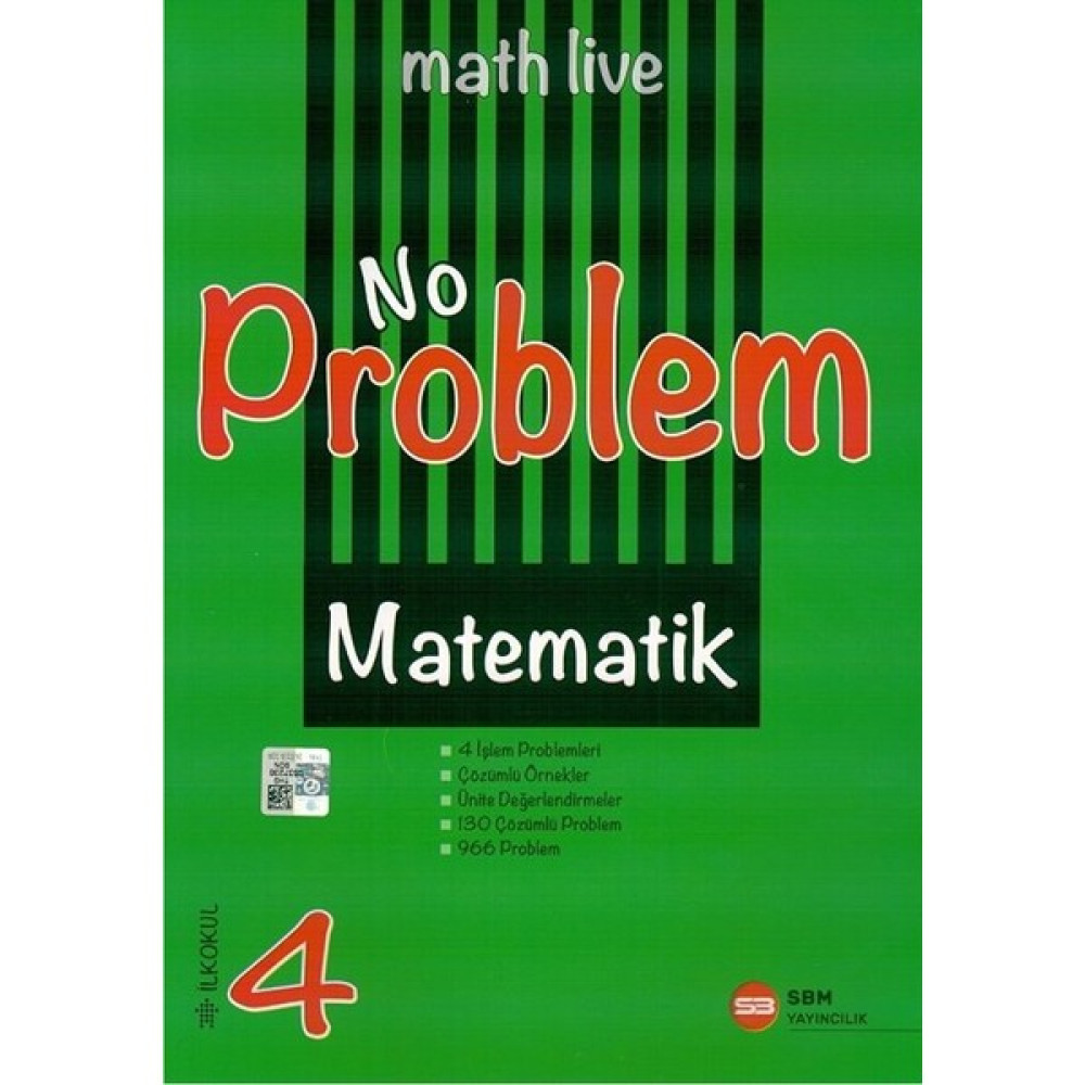 SBM Yayınları 4. Sınıf No Problem Matematik Soru Bankası Kaynak Kitapları Fiyatı