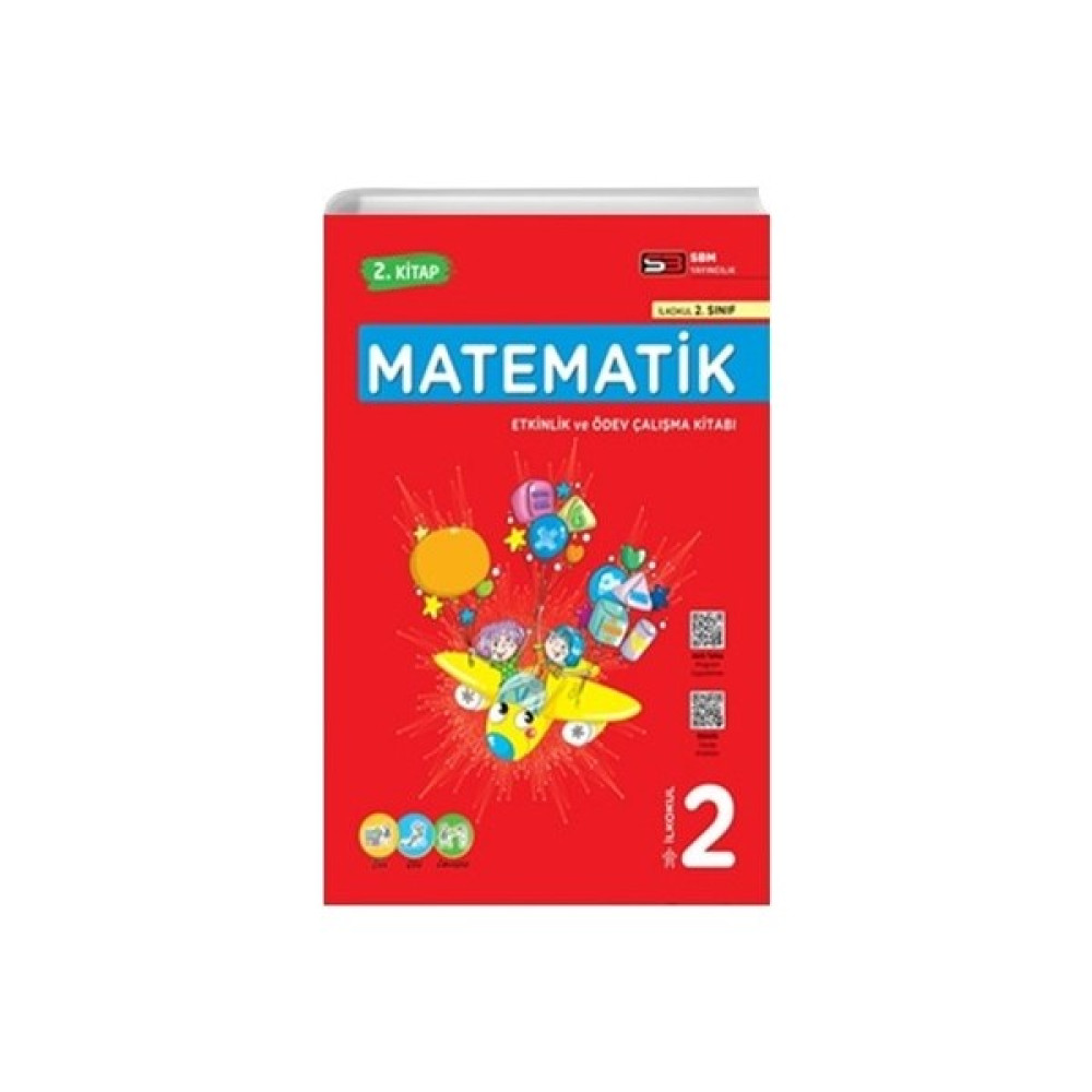 SBM Yayınları Matematik 2. Sınıf Etkinlik ve Ödev Çalışma Kitabı 2. Kitap Matematik Fiyatı