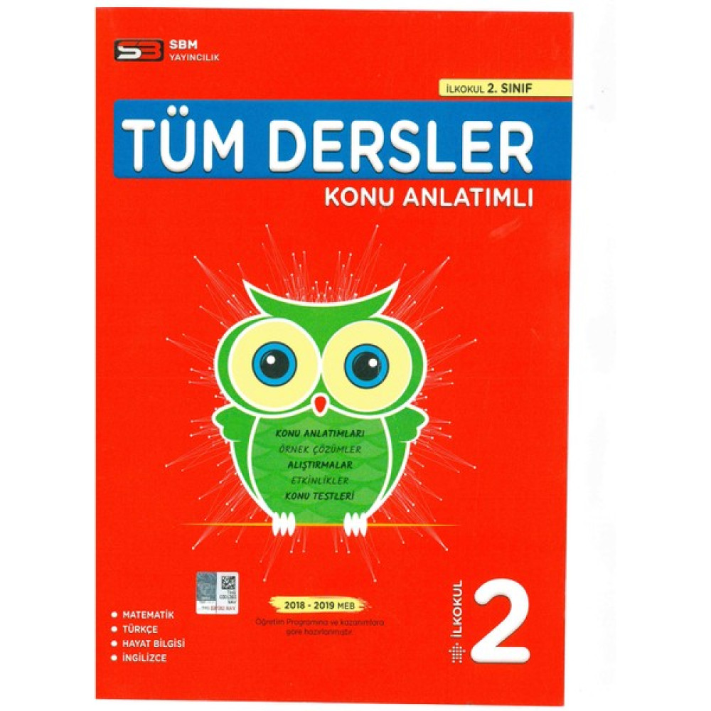 Sbm Yayınları Tüm Dersler Konu Anlatımlı 2. Sınıf Tüm Dersler Fiyatı