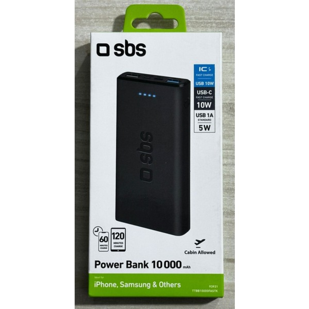 Sbs Powerbank 10.000 Mah 2 USB 2.1 A Taşınabilir Şarj Cihazı Taşınabilir Şarj Cihazı - Powerbank Fiyatı