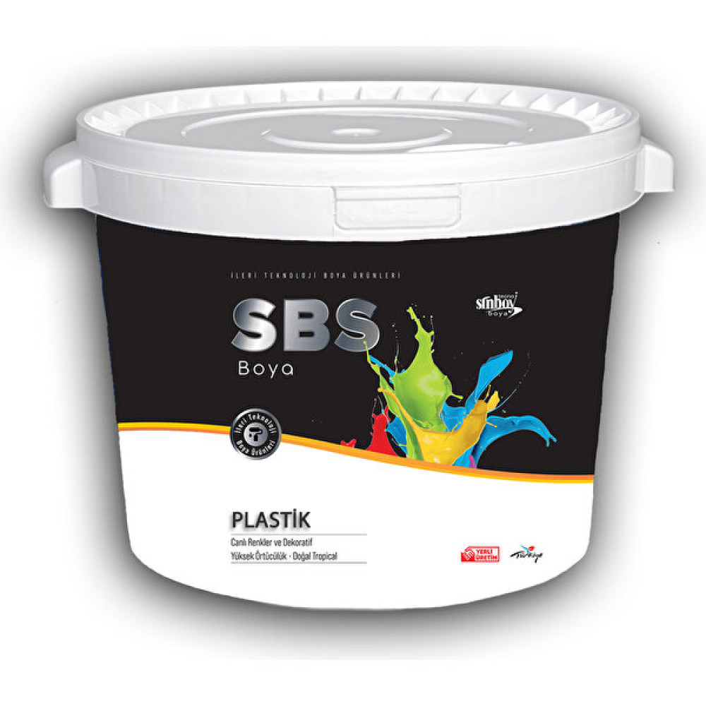 Sbs Su Bazlı Plastik Iç Cephe Boyası Beyaz - 1 Kg İç Cephe Duvar Boyası Fiyatı