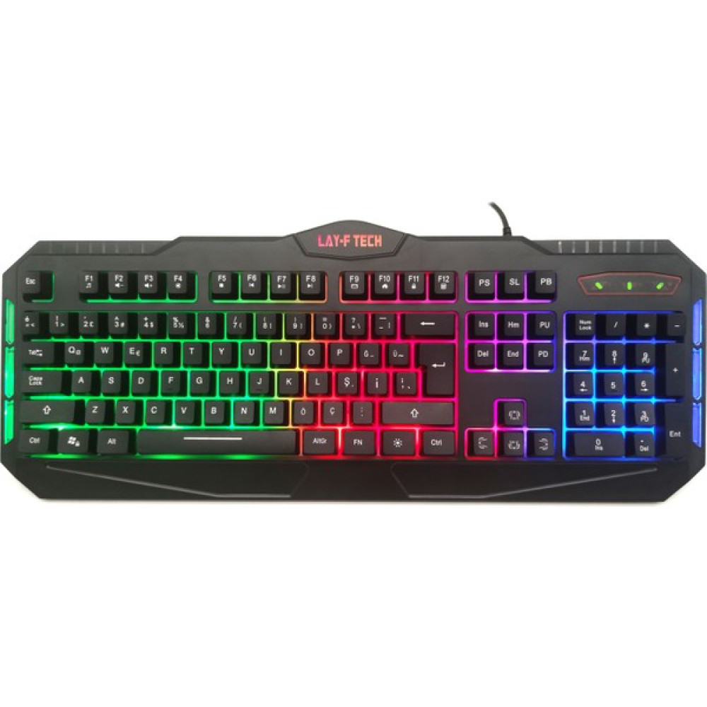 SC901 RGB Gökkuşağı Klavye Oyuncu Klavyesi Fiyatı