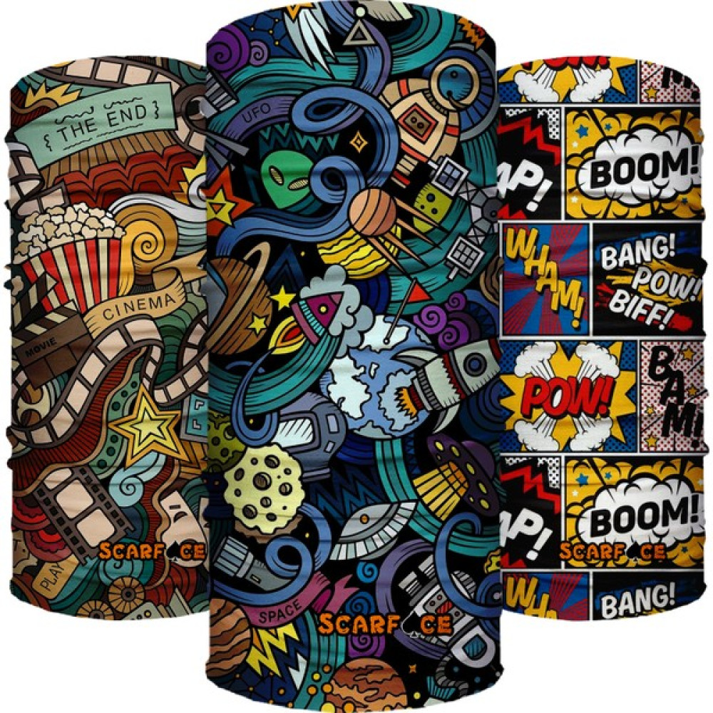 Scarface 3'lü Set Bandana/Baf/boyunluk/outdoor - 012 Bandana (Outdoor) Fiyatı