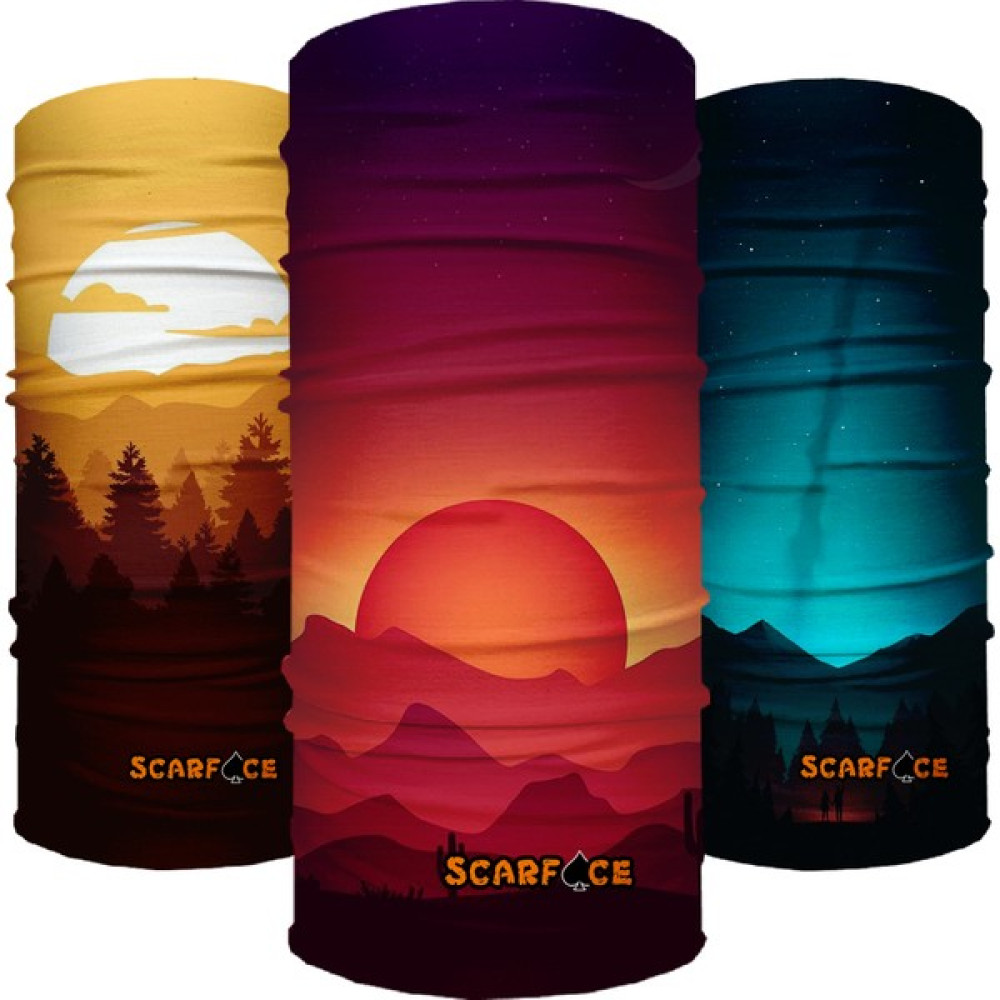 ScarfAce Bandana 3'lü Set Bandana/Baf/Boyunluk/Outdoor - 003 Bandana (Outdoor) Fiyatı
