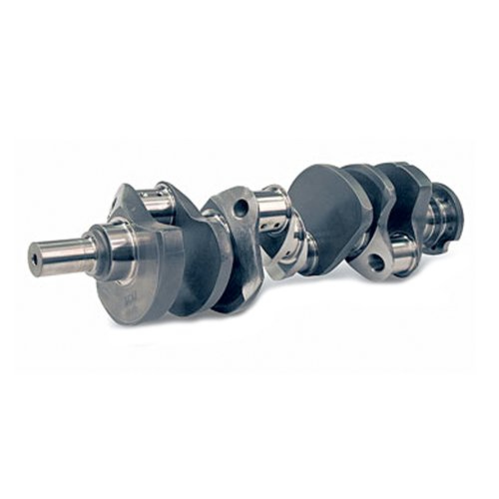 Scat Enterprises Crankshaft, Pro Stock 9000 Series, 3.750 in Stroke, External Balance, Cast Iron, 2-Piece Seal, Small Block Chevy, Each