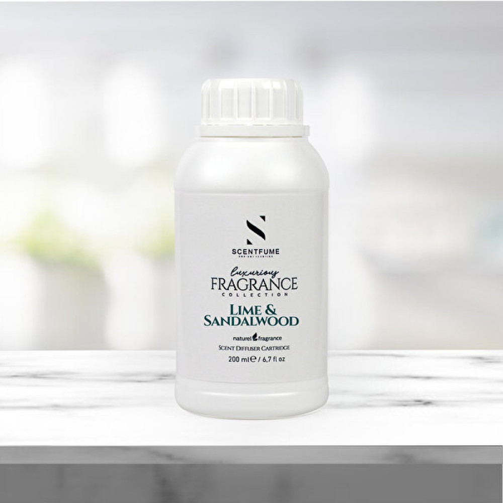 Scentfume Lime & Sandalwood Geniş Alan Kokulandırma Makinesi Parfümü, Ofis, Otel, Mağaza Kokusu- 200 ML Ev & Dekorasyon Aksesuarları Fiyatı