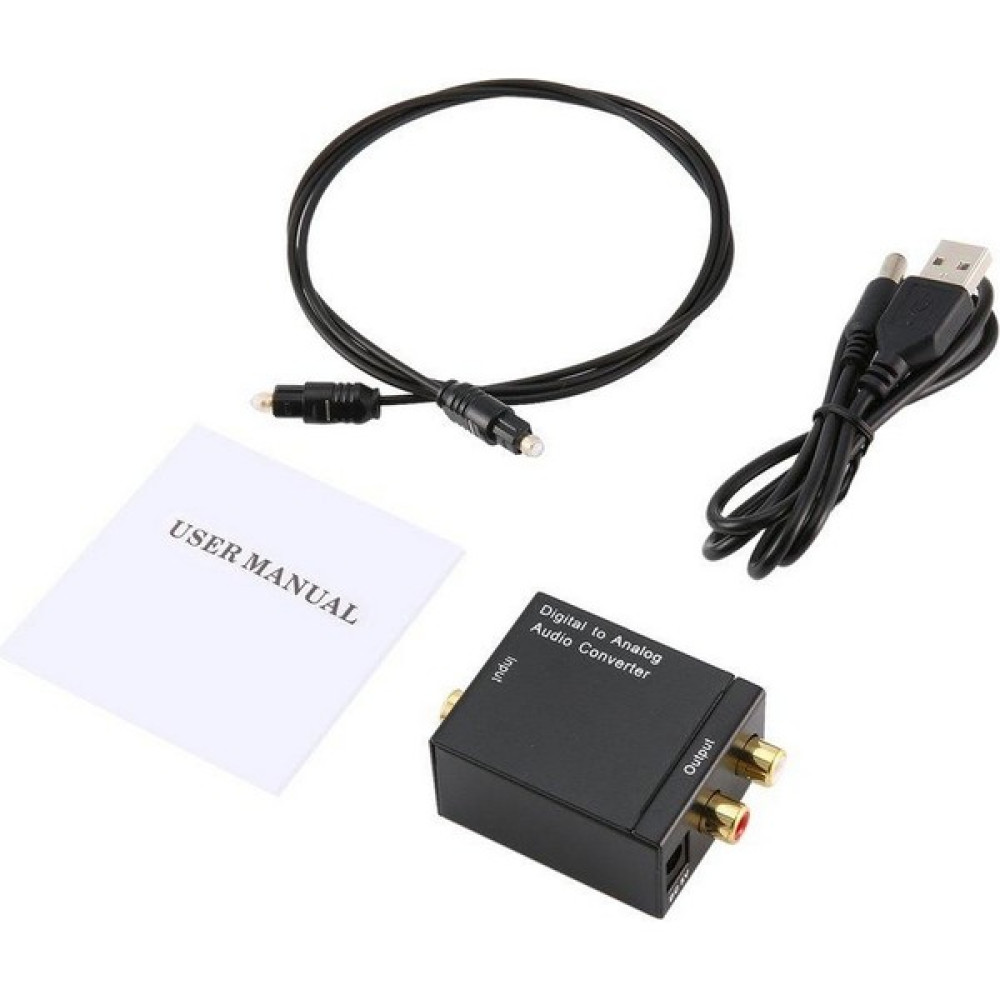 Scentu Analog Ses Dönüştürücü Adaptör Rca'ya Dijital Optik Koaksiyel Toslink (Yurt Dışından) - Siyah - 1 m Oto Boyaları Fiyatı