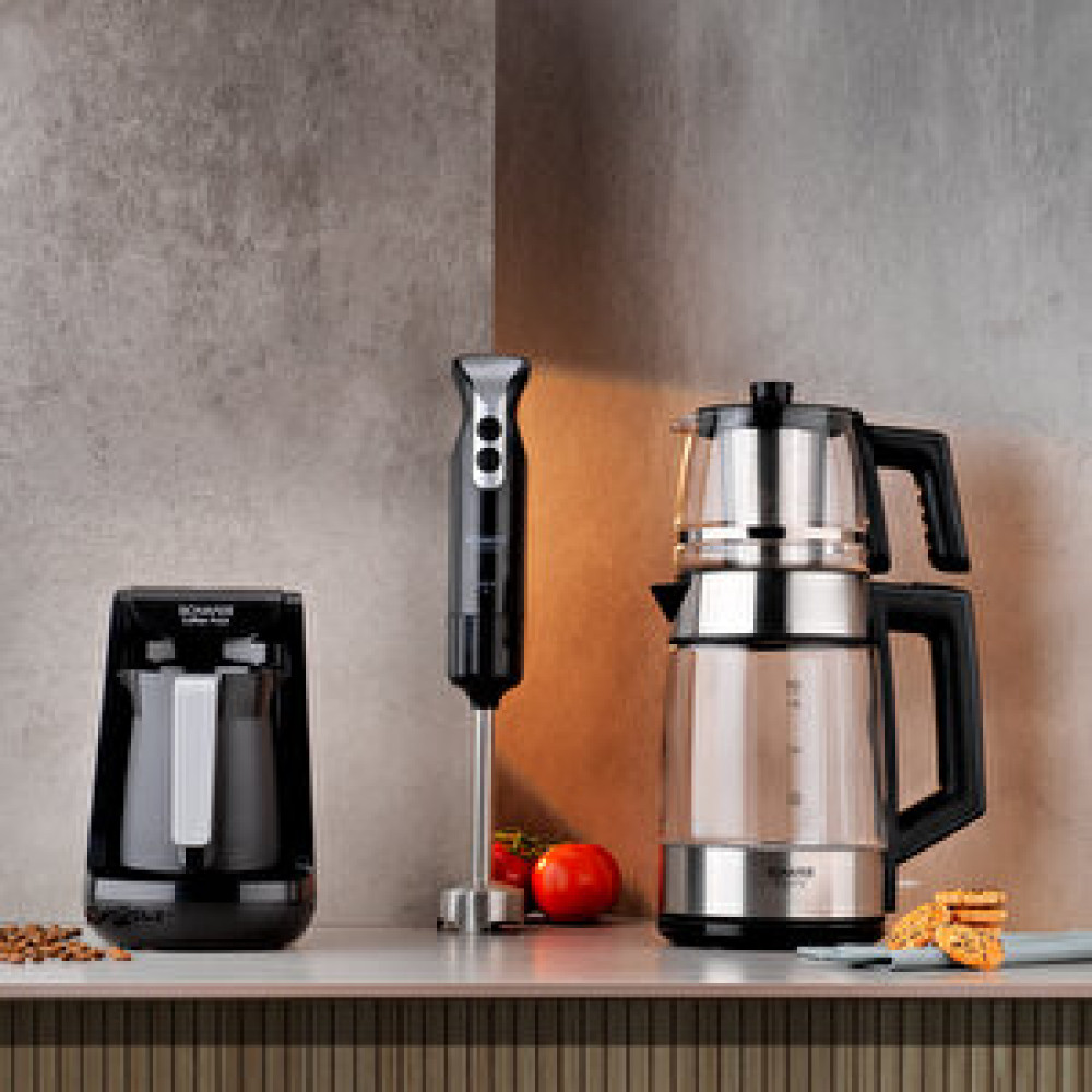 Schafer 3 Lü Avantajlı Set Çay - Kahve Makinesi - Çubuk Blender Çay Makineleri Fiyatı