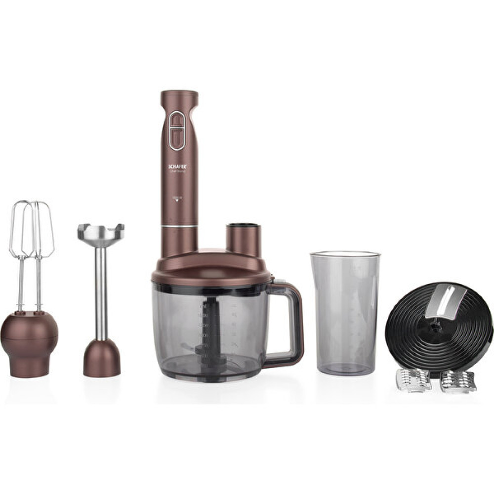 Schafer Chef Blend Mega Blender Set-Kahverengi - Kahverengi Blenderler Fiyatı