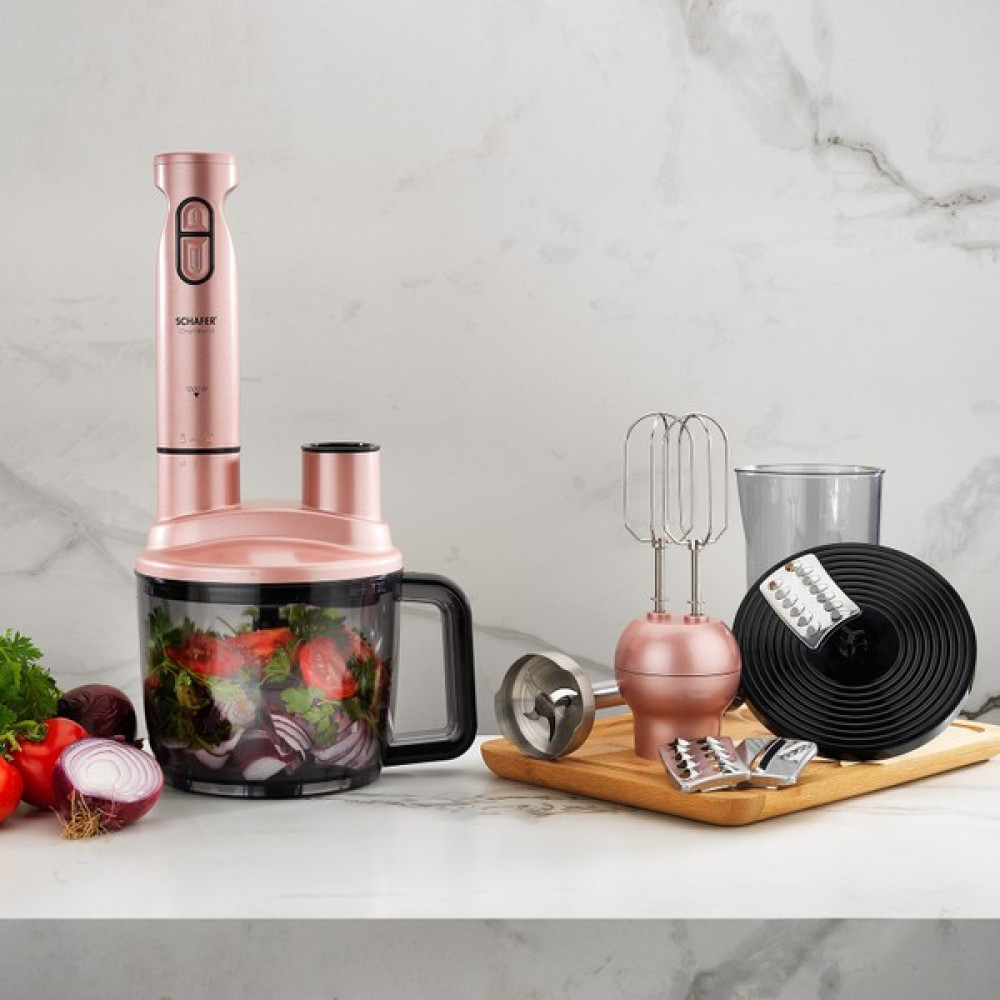 Schafer Chef Blend Mega Blender Set-Rosegold - Pembe Blenderler Fiyatı