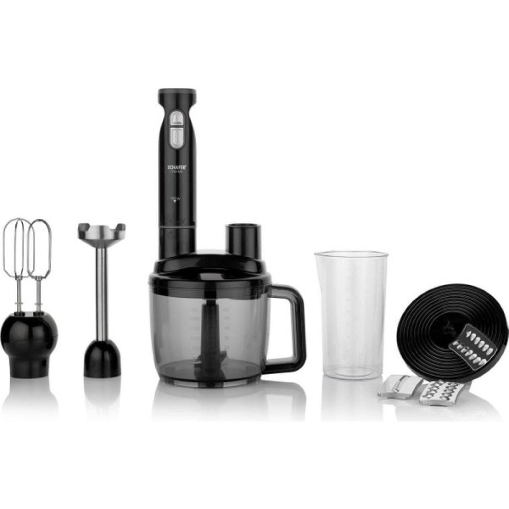 Schafer Chef Blend Siyah Mega Blender Seti - Siyah - Gri Blenderler Fiyatı