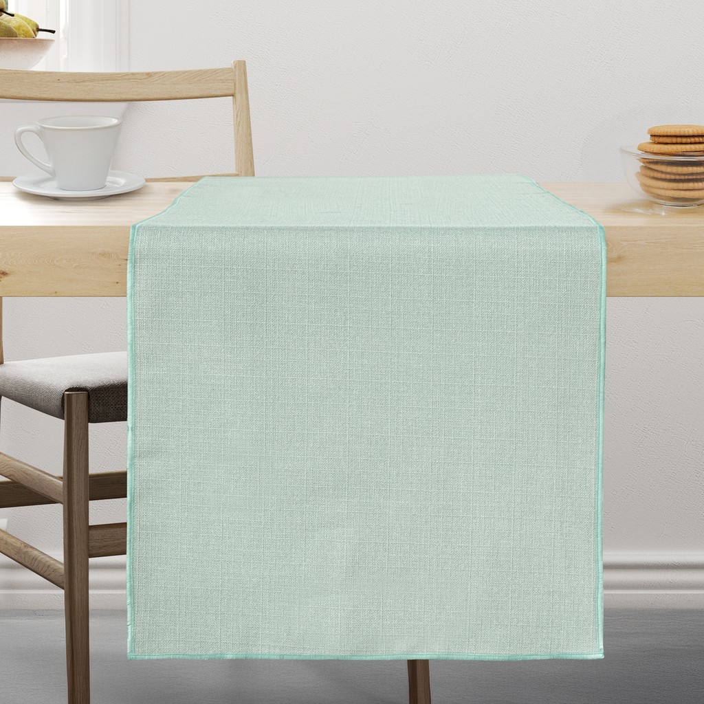 Schafer Home Bianca Keten Polyester Runner 40X160 cm 1 Parça-Mint Yeşili - Açık Gri - 40 x 160 cm SSD / Solid State Drive Fiyatı