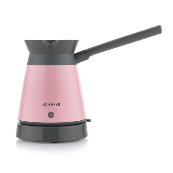 Schafer Kaffeefan 800 W 300 ml Su Hazneli 4 Fincan Kapasiteli Türk Kahvesi Makinesi Pembe Kahve Makineleri Fiyatı