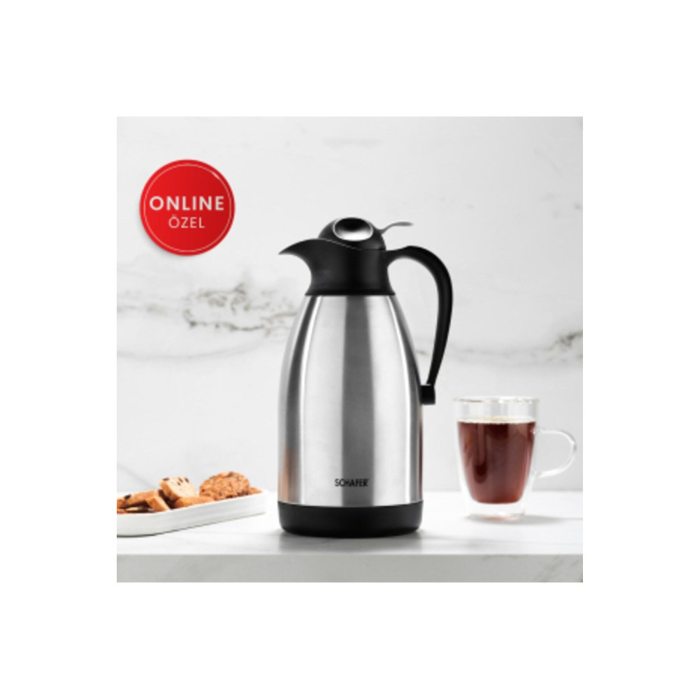 Schafer Kitchen House 2 Litre Çelik Termos Inox Termos Fiyatı