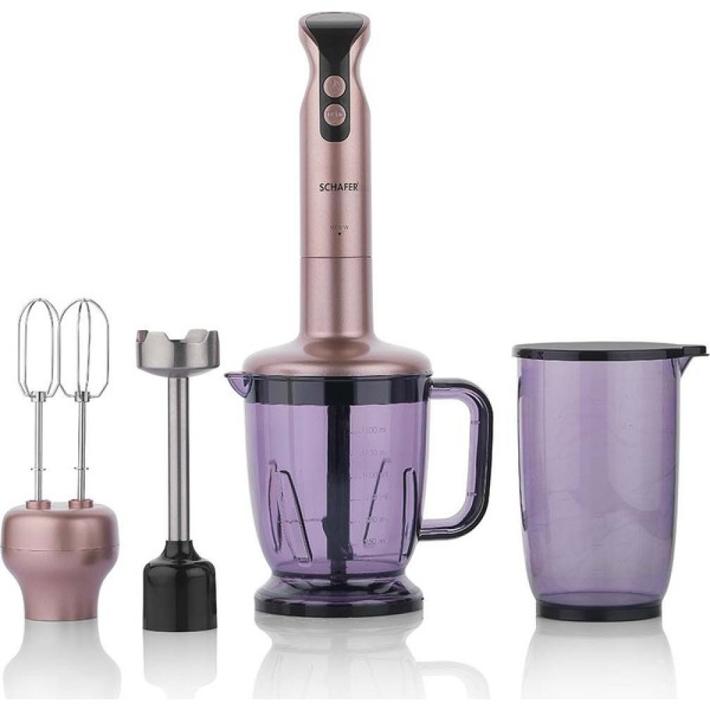 Schafer Meister 11 Parça Mega Blender Set Bronz - Mercan Blenderler Fiyatı