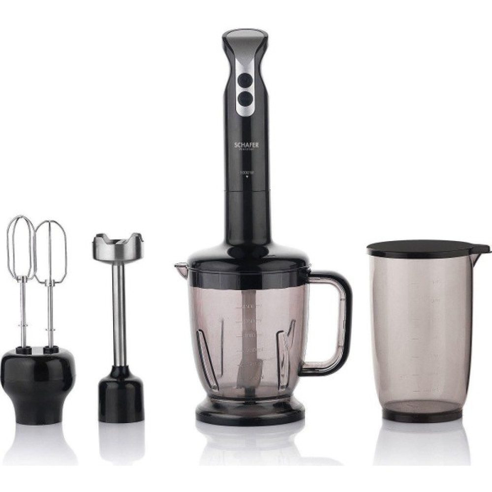 Schafer Meister Mega 11 Parça Blender Seti Siyah Blenderler Fiyatı