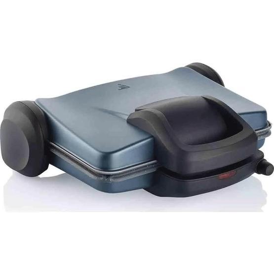 Schafer Tosthaus 1800 W 4 Adet Pişirme Kapasiteli Teflon Çıkarılabilir Plakalı Izgara ve Tost Makinesi Lacivert Tost Makineleri Fiyatı