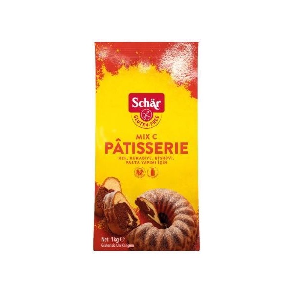 Schar Mix C Patisserie Glutensiz Kek,kurabiye Unu - 1 kg Giyim & İç Giyim Fiyatı
